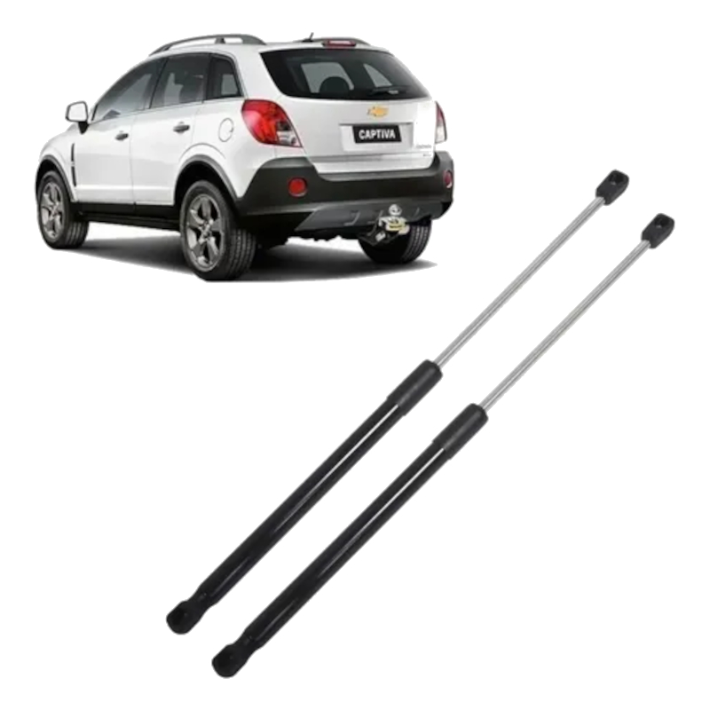 Par Amortecedor Tampa Traseira Porta Malas Captiva 2008 Até 2021 em Oferta na Shopee