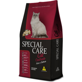 RAÇÃO Kit 3 Special Care Cat Castrados – 3×1 kg | Atum e Salmão SEM CORANTES em Oferta na Shopee