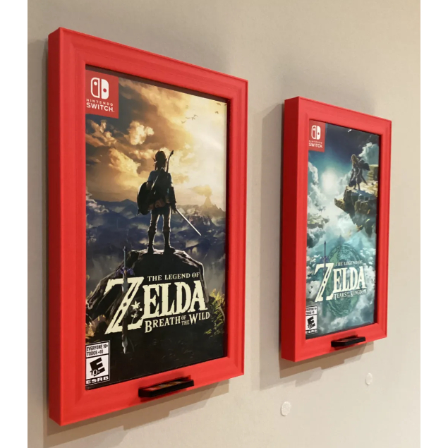 Suporte/Moldura para Jogo Nintendo Switch