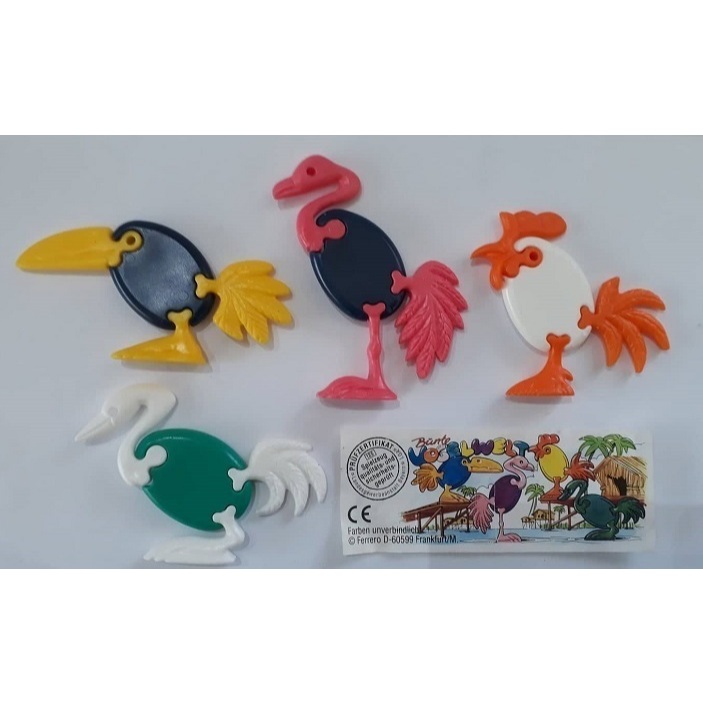 Kinder ovo - Coleção Completa - Vogelwelt 1998