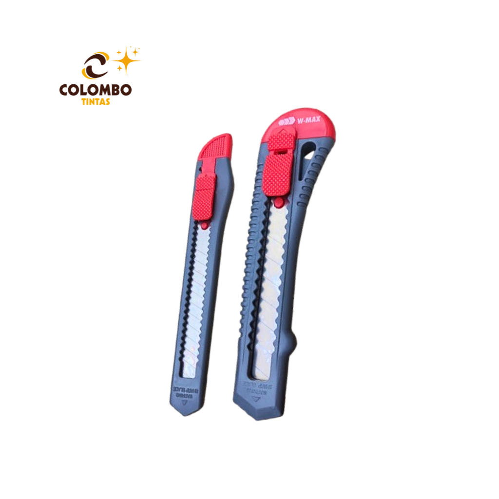 Estilete Wurth W-MAX + 10 Lâminas Reposição – Variações de 9mm ou 18mm