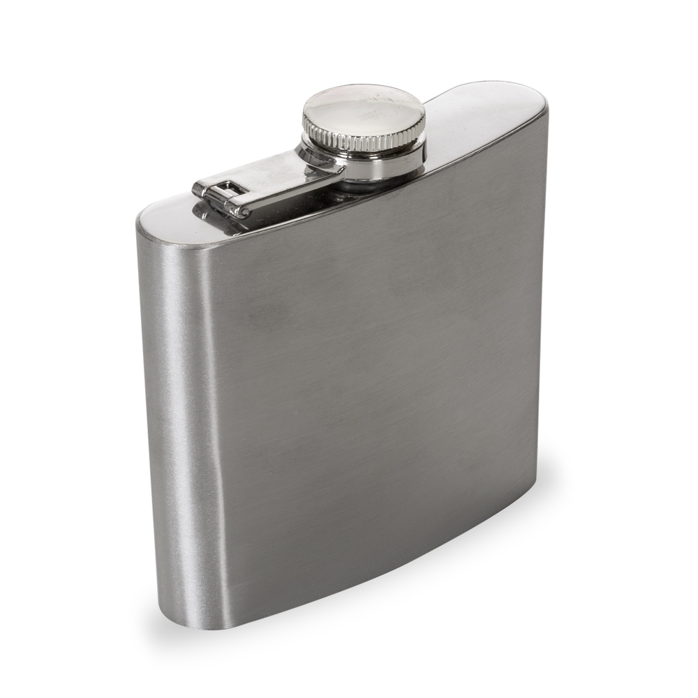 Cantil Portátil 6oz Inox – Elegante e Funcional