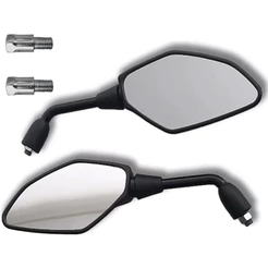 Par Retrovisor Mt 03 Mt03 Mt-03 Espelho Convexo Rosca Honda