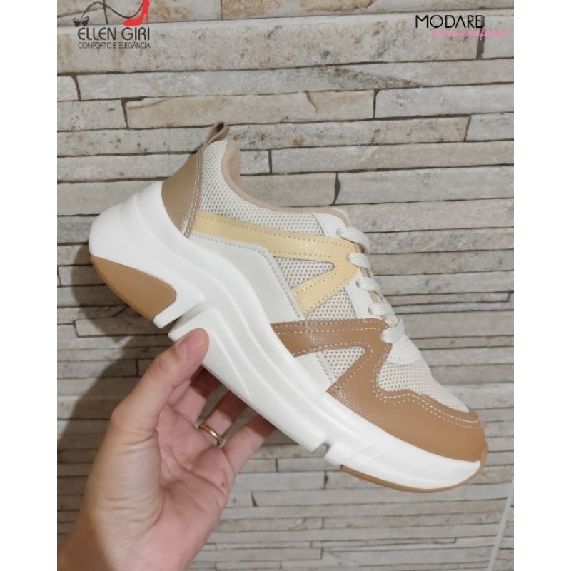 Tênis Feminino Casual Modare Ortopédico Ultra Macio e Flexível em Oferta na Shopee
