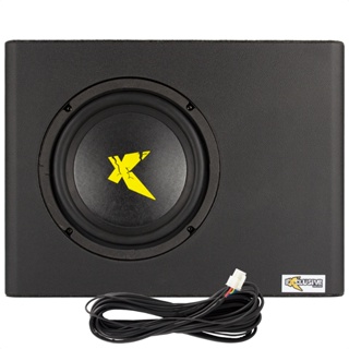 Caixa Amplificada Slim Xc 200 Exclusive Subwoofer 8 Polegadas 200Wrms C/ Chicote 4,5 Metros em Oferta na Shopee