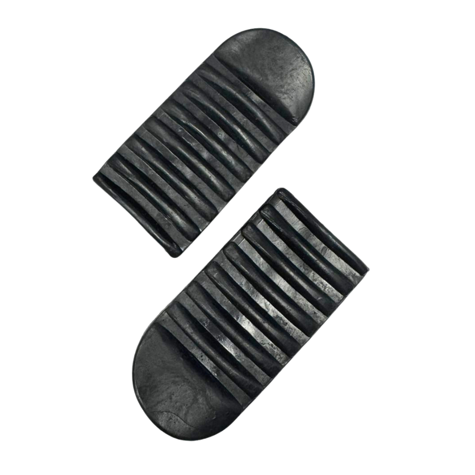 Par Borracha Estribo Dianteiro Bros 125 150 160 em Oferta na Shopee