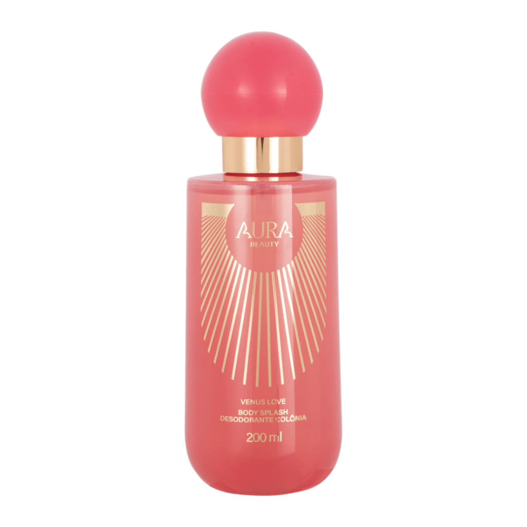 Body Splash Desodorante Colônia Aura Beauty Venus Love 200ml (original e lacrado)