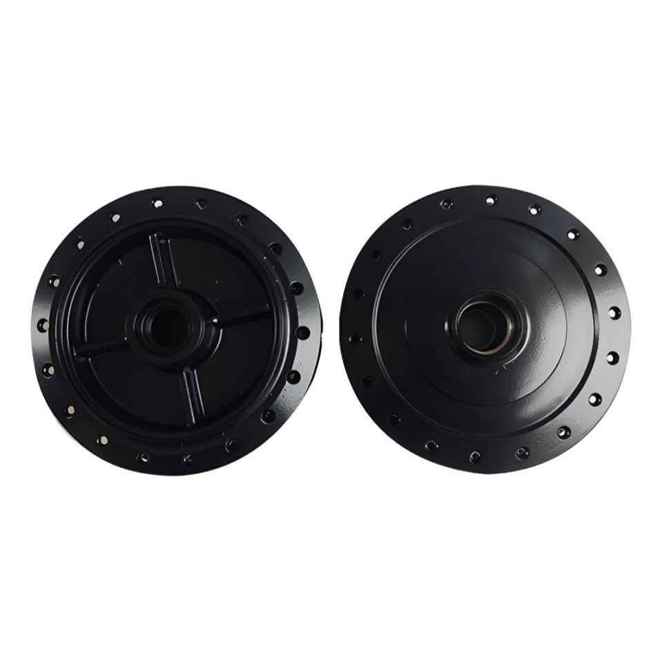 Par Cubo Preto Dianteiro/traseiro Cg Titan Fan 150 Freio á Tambor