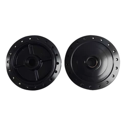 Par Cubo Preto Dianteiro/traseiro Cg Titan Fan 150 Freio á Tambor