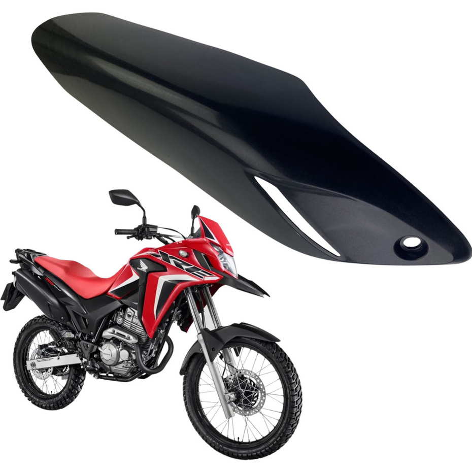 Protetor Escape Xre 300 2012 À 2023 Modelo Original Preto