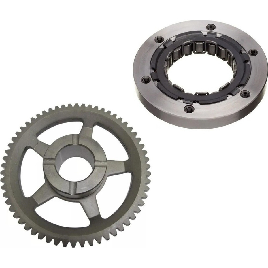 Placa Partida + Engrenagem Cbx 250 Twister Xr 250 Tornado