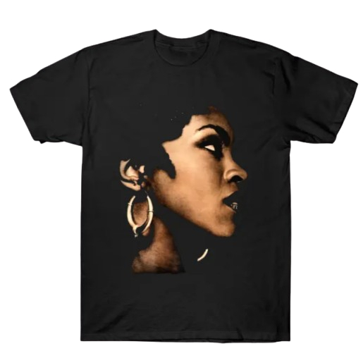 Camiseta Estampa Adulto/Infantil Lançamento Unissex Em Algodão lauryn hill