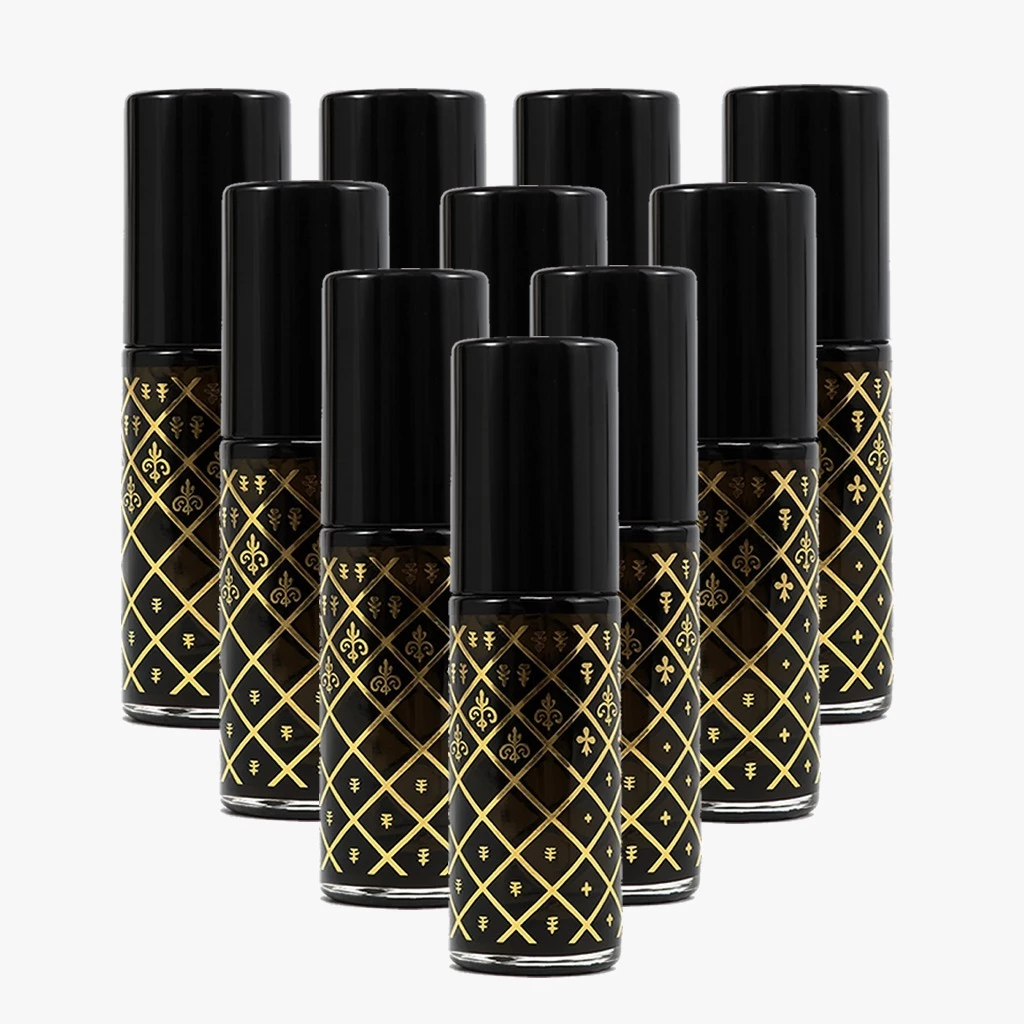 Kit 10 Porta Perfume Vidro FD Sortido 12ml Spray Recarregável Perfumaria Fina Vidro Elegante Spray Cosmético Perfumaria