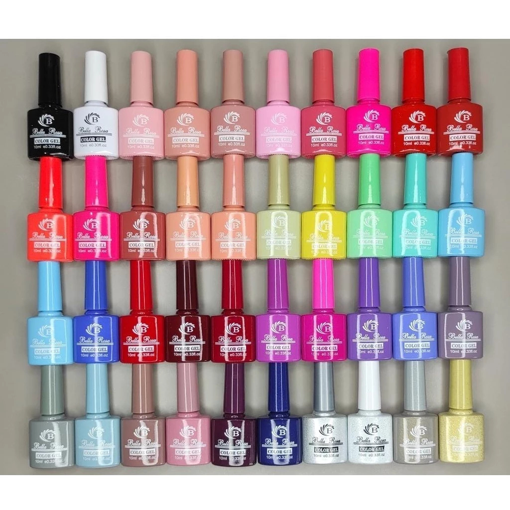 Esmalte Em Gel Uv/led Secagem Em Cabine Uv Linha Light Esmalte Em Gel Esmalte Secagem Uv