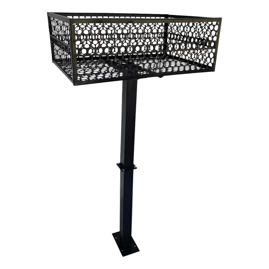 Lixeira Cesto De Lixo Externo 60 X 40 Cm Calçada Residência Condomínio RHR-1113