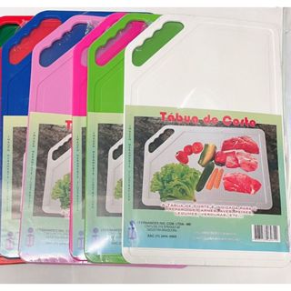 Tábua de Carne de Plástico 33x21 -Tábua para Cortes de Alimentos para Cozinha e Churrasco em Oferta na Shopee
