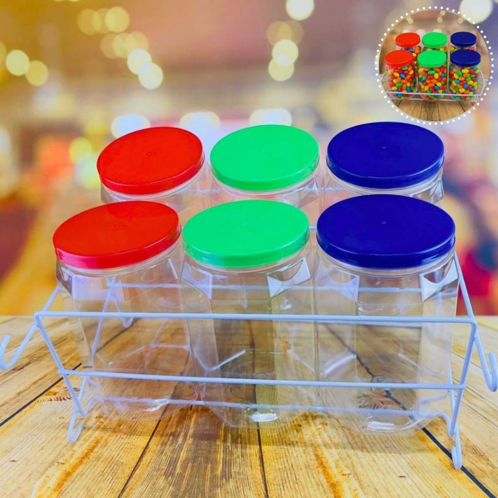 1 BALEIRO EXPOSITOR PLÁSTICO FIXO 06 BOCAS em Oferta na Shopee