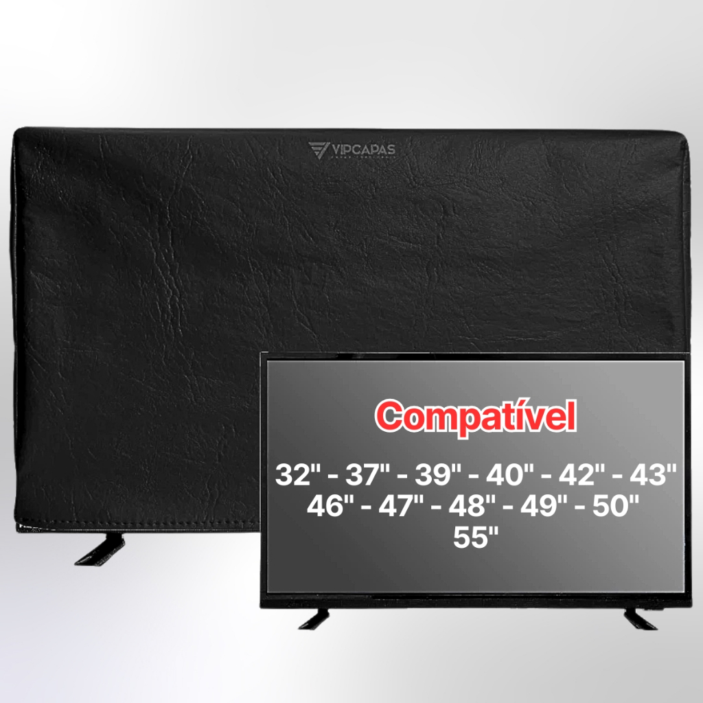 Capa Protetora Impermeavel Resistente TV Televisao Led LCD Smart 40 42 46 47 50 52 55 Polegadas