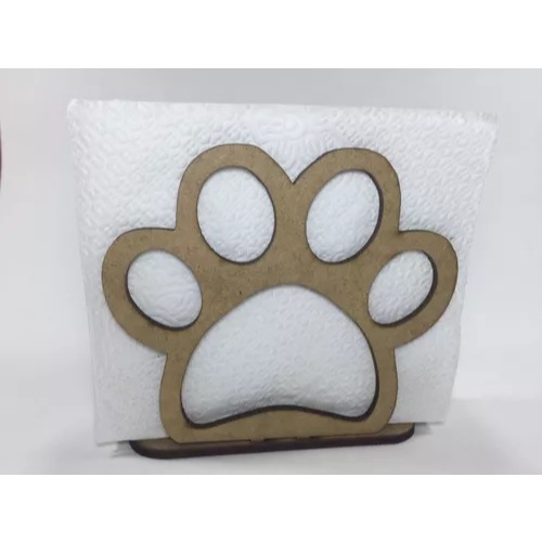 kit 5 porta guardanapo mesa festa patrulha canina para cachorro mdf em Oferta na Shopee