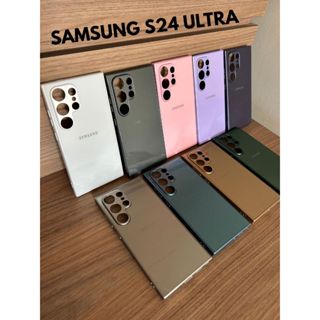 Capa Capinha Case para Samsung S24 Ultra Elegante com Toque Aveludado e Proteção para Câmera. em Oferta na Shopee