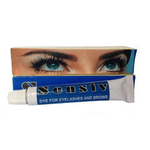 Tintura para Cílios e Sobrancelhas SENSIV + Oxidante Sensiv Lash Extensão em Oferta na Shopee
