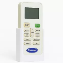 Suporte Parede Porta Controle Springer Carrier Branco Base Fixação Porta Controle Sala Fita Adesiva