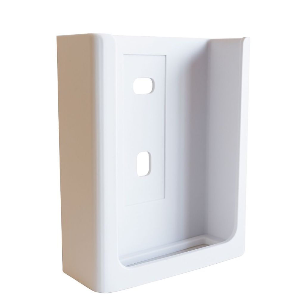 Suporte Parede Porta Controle Springer Carrier Branco Base Fixação · foto 2