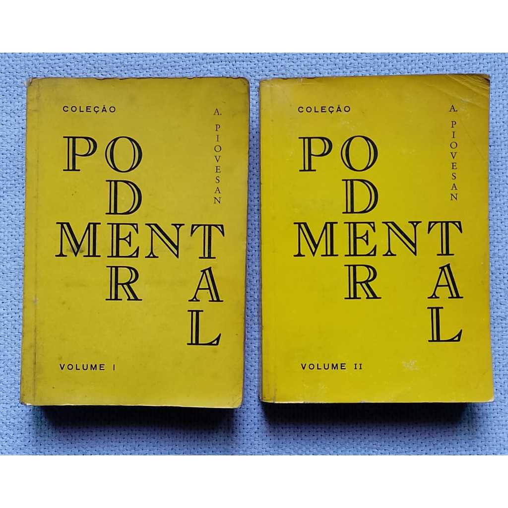 Coleção Poder Mental - 2 Volumes Pocket 1972 - A Piovesan - Auto Ajuda / Esoterismo