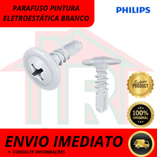 Parafuso Auto Brocante Flangeado Branco 4,2 X13 mm Alta Qualidade em Oferta na Shopee
