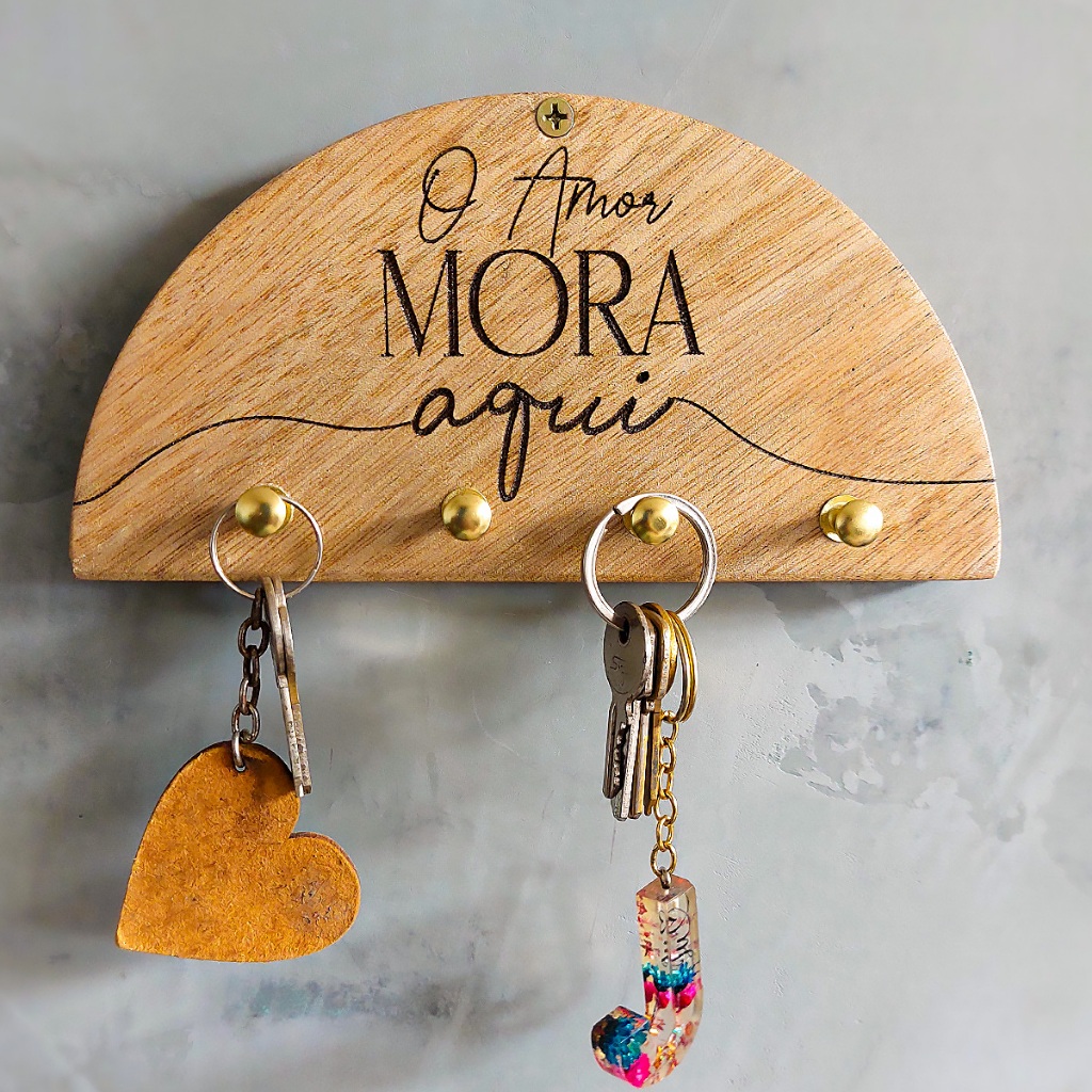 Porta Chaves Parede Pequeno: Onde Comprar | BuscaProdutos