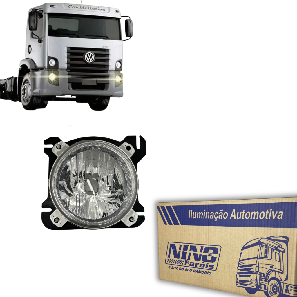 Farol Vw Constellation 13180 15190 17280 24250 2428 2006 Em diante - Nino