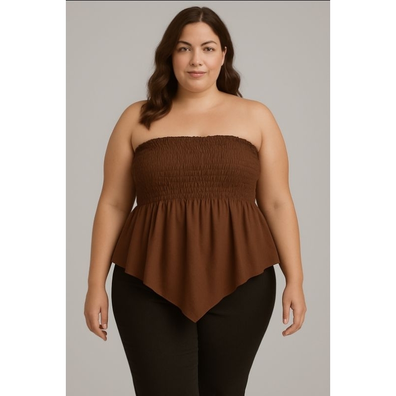 BLUSA CROPEDD FEMENINA PLUS SIZE TOMARA QUE CAIA NAO TEM BOJO ZFRSTAS NATAL E FIM DO ANO