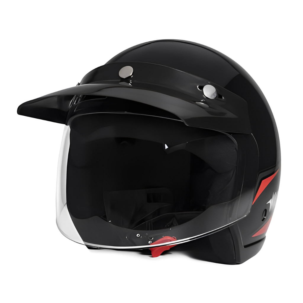 Detalhes do Capacete Aberto Taurus Wind Tecno Com Viseira - Todas As Cores