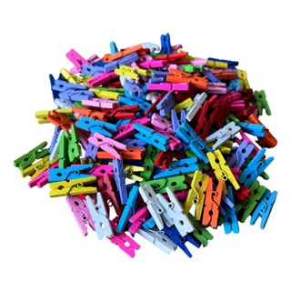Mini Grampo Pregador Prendedor 1000 Unidades Coloridos 2,5cm Varal De Fotos Organizador Decorativo em Oferta na Shopee