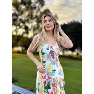vestido longo flor de luar PRIMAVERA/VERÃO