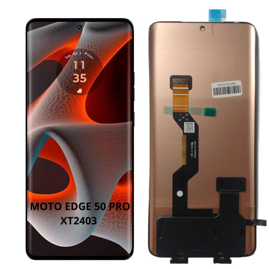 TELA DISPLAY COMPATIVEL MOTOROLA MOTO EDGE 50 PRO XT2403 P-OLED ORIGINAL NACIONA