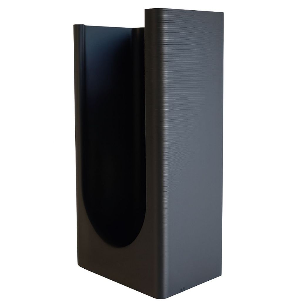 Suporte Parede Controle Ar Condicionado Electrolux Preto Porta Controles · foto 2