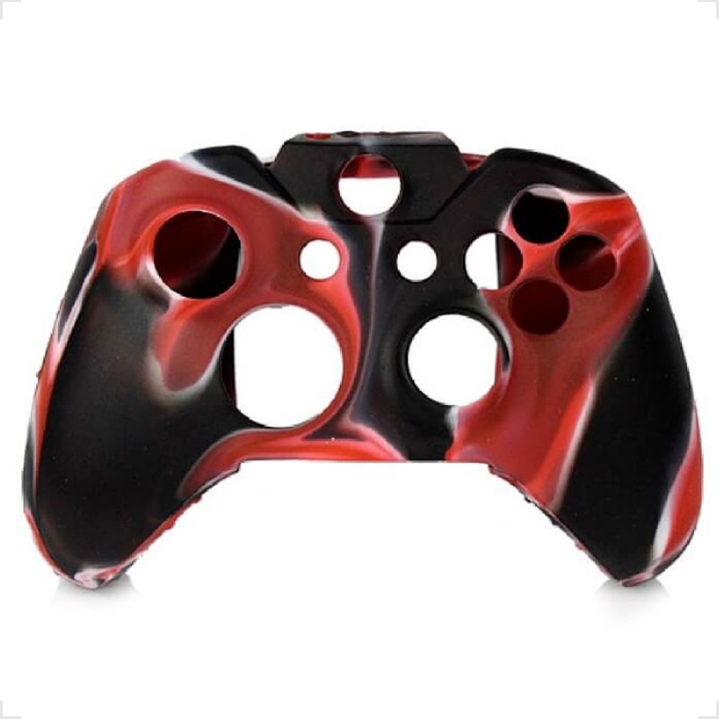 Capa Case Protetora De Silicone Gel Para Controle Xbox One Cores Camuflada E Lisa