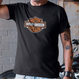 Camiseta Moto H D Unissex Algodão