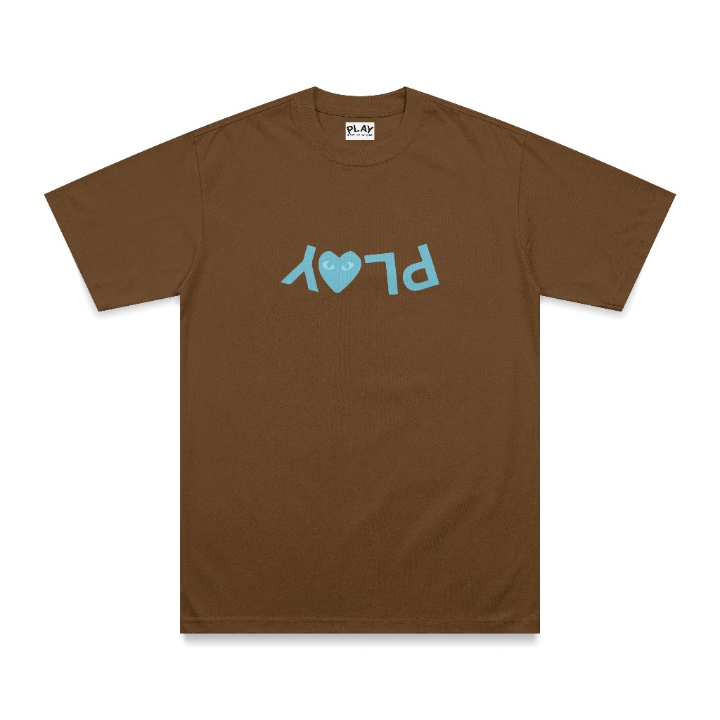 Camiseta Basic Streetwear Estampada HEART Play Blue
