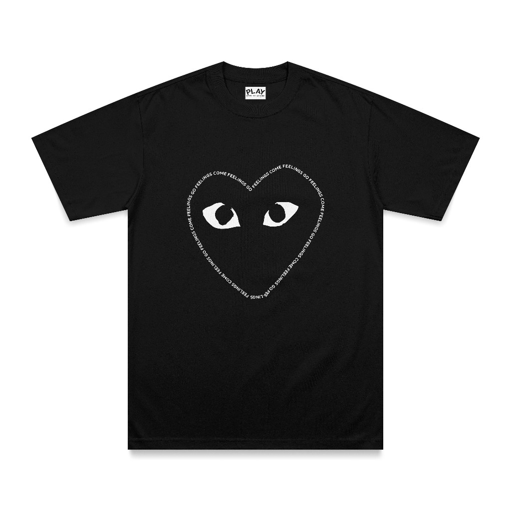 Camiseta Basic Streetwear Estampada HEART Feelings
