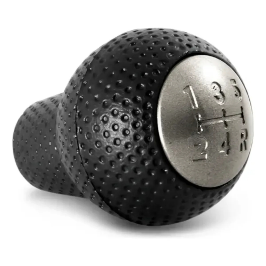 Manopla Cambio Honda City Fit Lx 03 A 14 Com Tampa Cinza em Oferta na Shopee