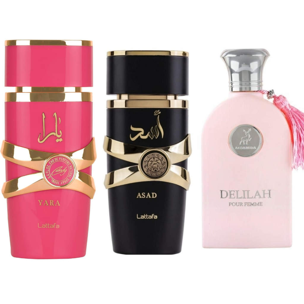 Perfume Asad Delilah Yara Candy – Eau de Parfum Original Importado 100ml Lattafa e Alhambra