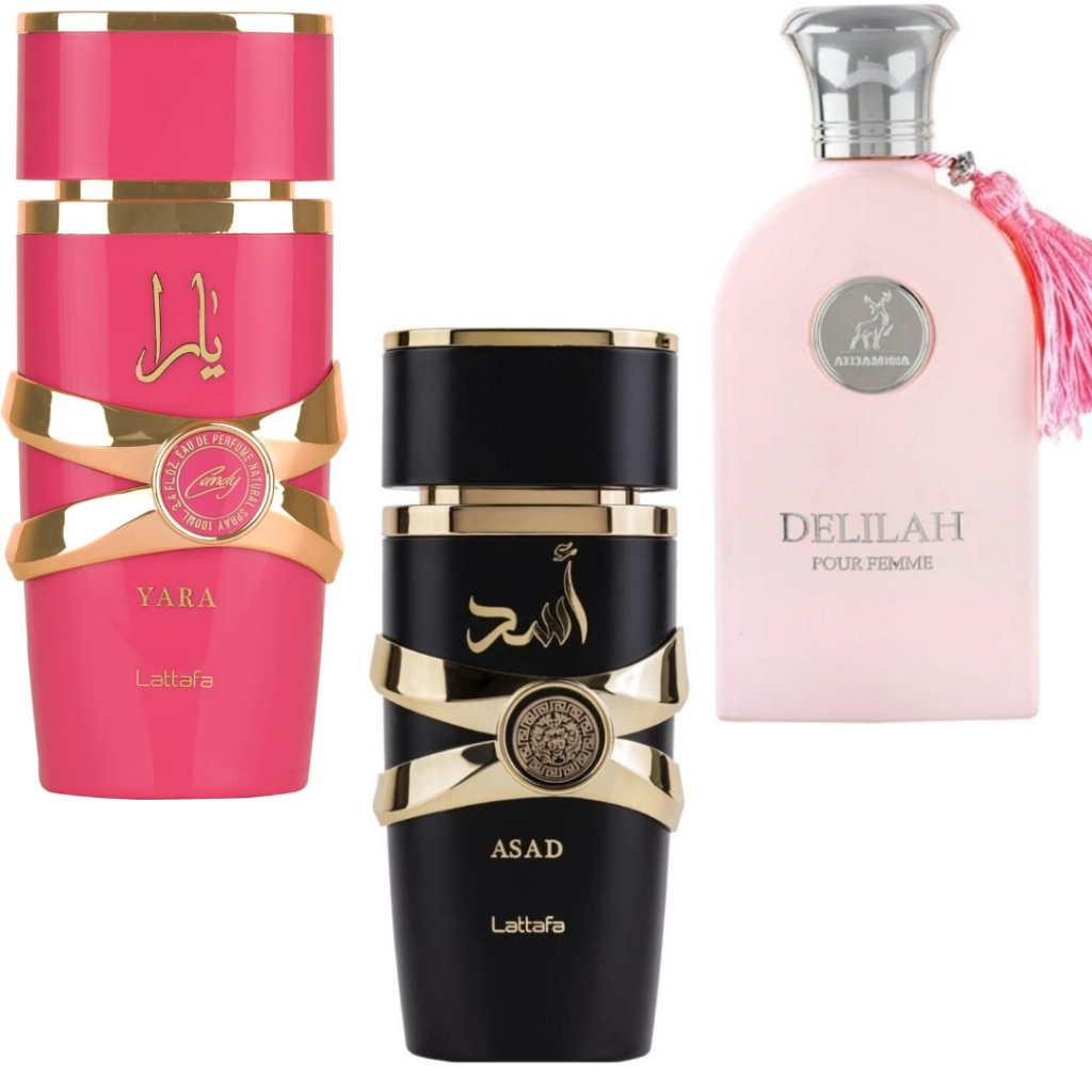 Perfume Árabe Original 100ml Asad Delilah Yara Candy Lattafa Maison Alhambra Eau de Parfum