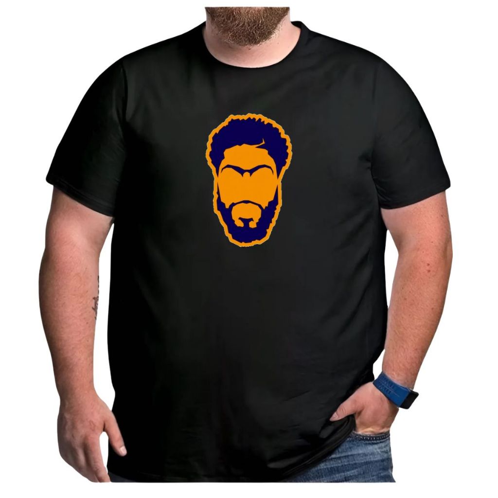Camiseta Basquete Plus Size Anthony Davis Caricatura Lakers
