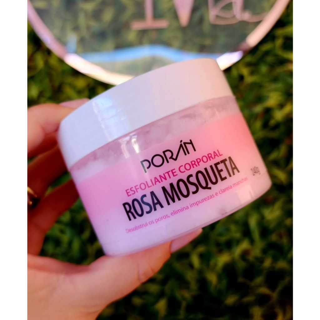 Rosa Mosqueta Esfoliante Corporal Clareia Manchas 240g Porán