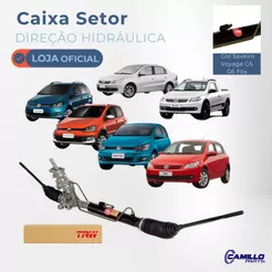 Caixa Direção Hidráulica TRW Gol Saveiro Voyage G5 G6 G7 G8 Fox