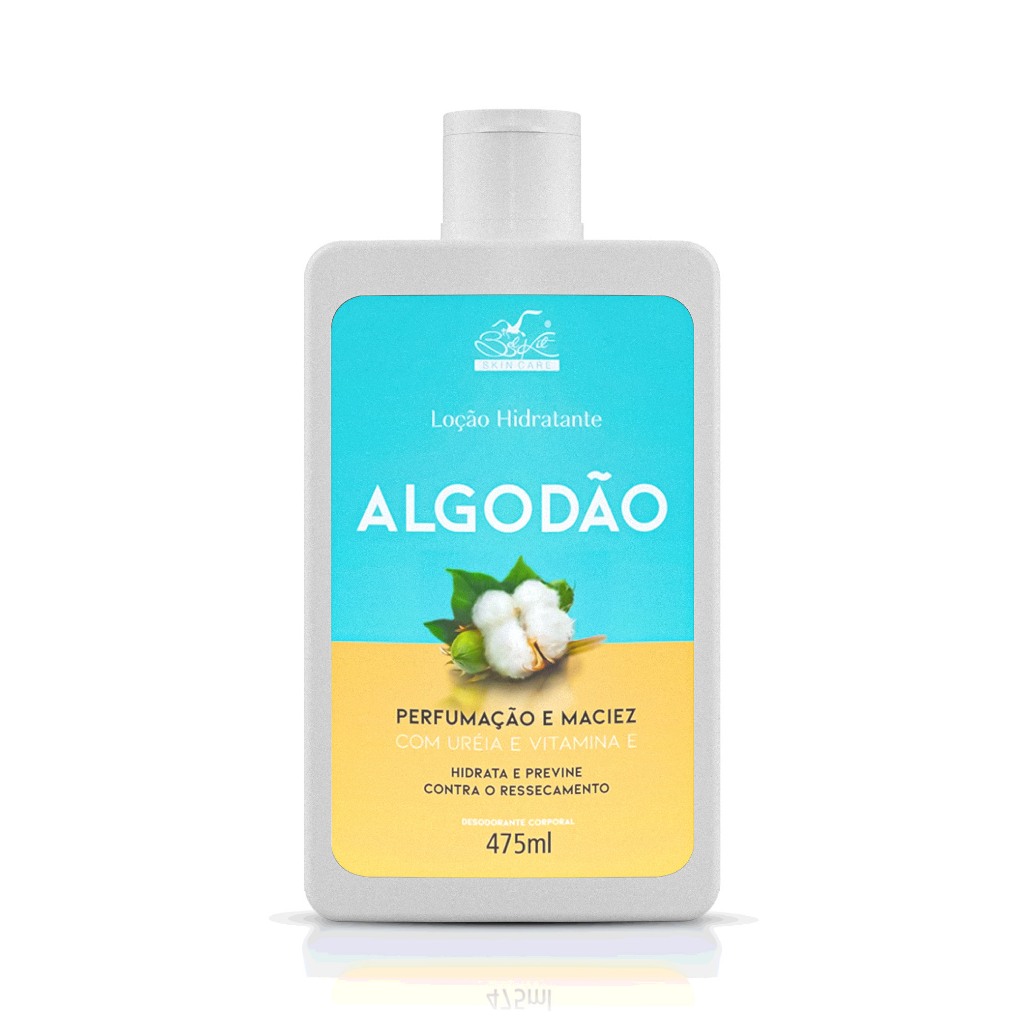 Loção Hidratante Desodorante Algodão 475ml Belkit em Oferta na Shopee