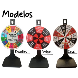 Roleta de Shot Bebida Tequila Festa Beber Drink Amigos em Oferta na Shopee