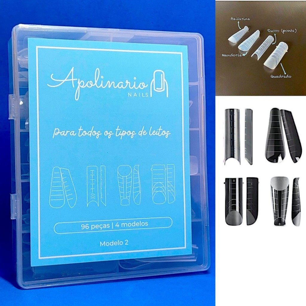 Molde F1 Apolinário com 4 Formatos – Modelo 2 - 96 Unidades – Apolinário em Oferta na Shopee